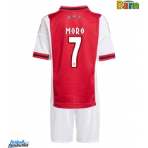 Ajax Raul Moro #7 Hjemmedraktsett Barn 2025-26 Kortermet (+ Korte bukser)
